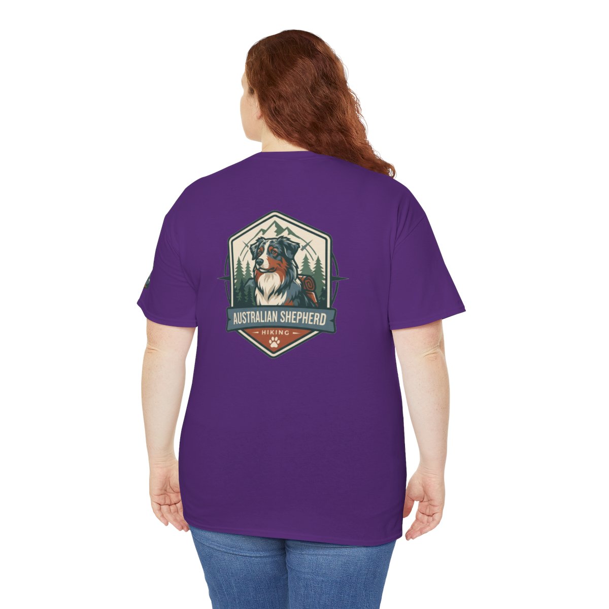 Color: Purple | Australian Sheperd Premium Graphic Tee