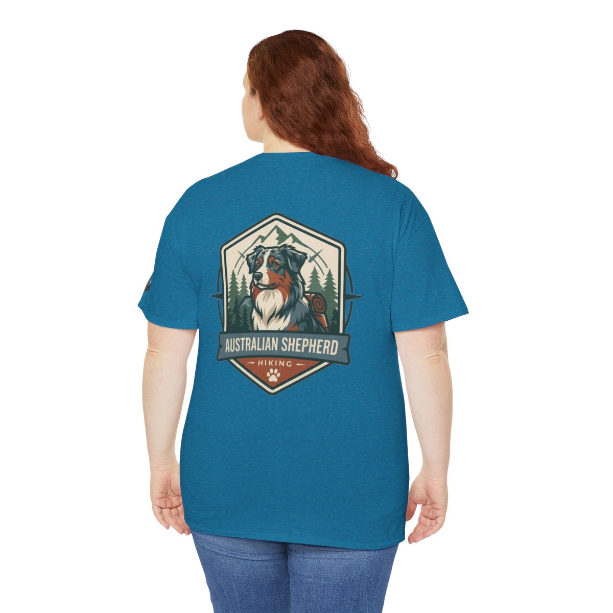 Color: Antique Sapphire | Australian Sheperd Premium Graphic Tee