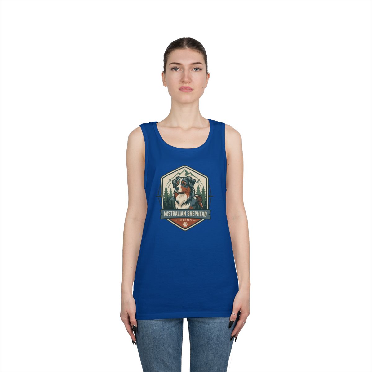 Color: Royal | Australian Sheperd Tank Top