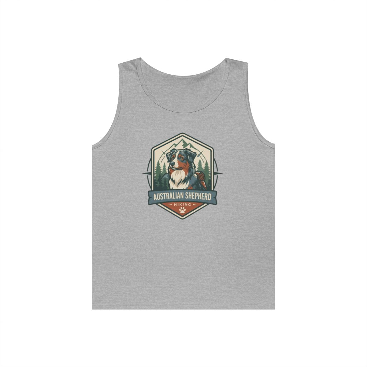 Color: Sport Grey | Australian Sheperd Tank Top