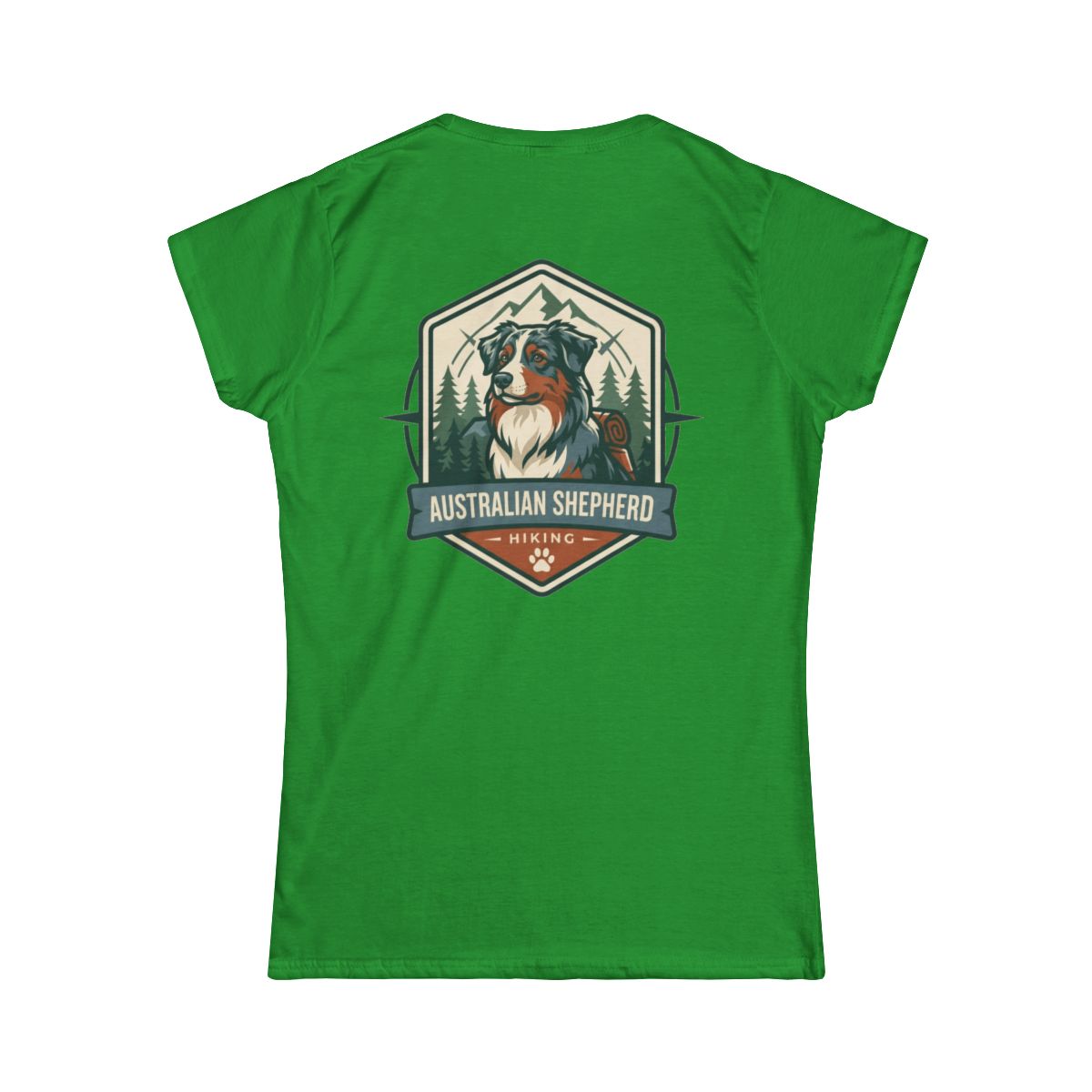 Color: Irish Green | Australian Sheperd Women's Tee