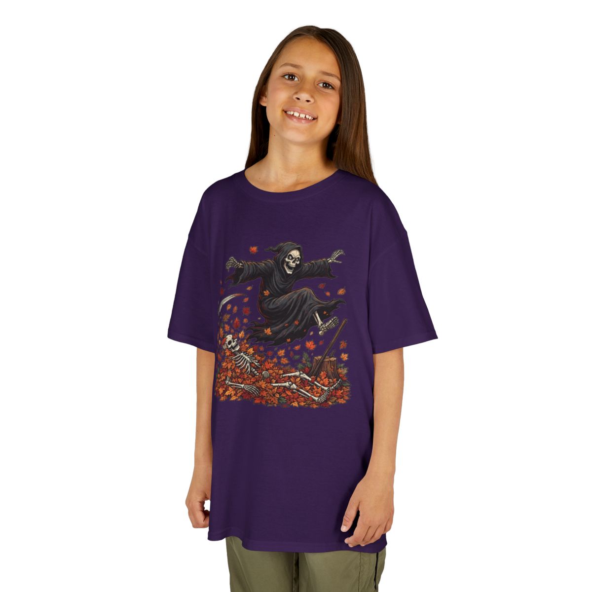 Color: Purple | Autumn Death Kids Tee