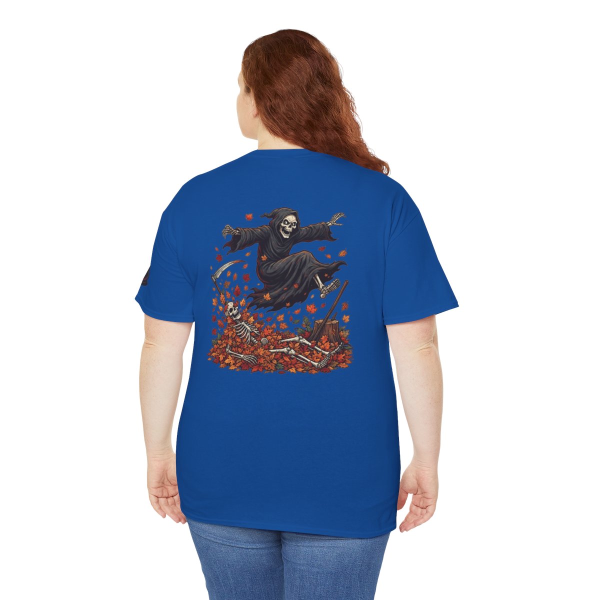 Color: Royal | Autumn Death Premium Graphic Tee
