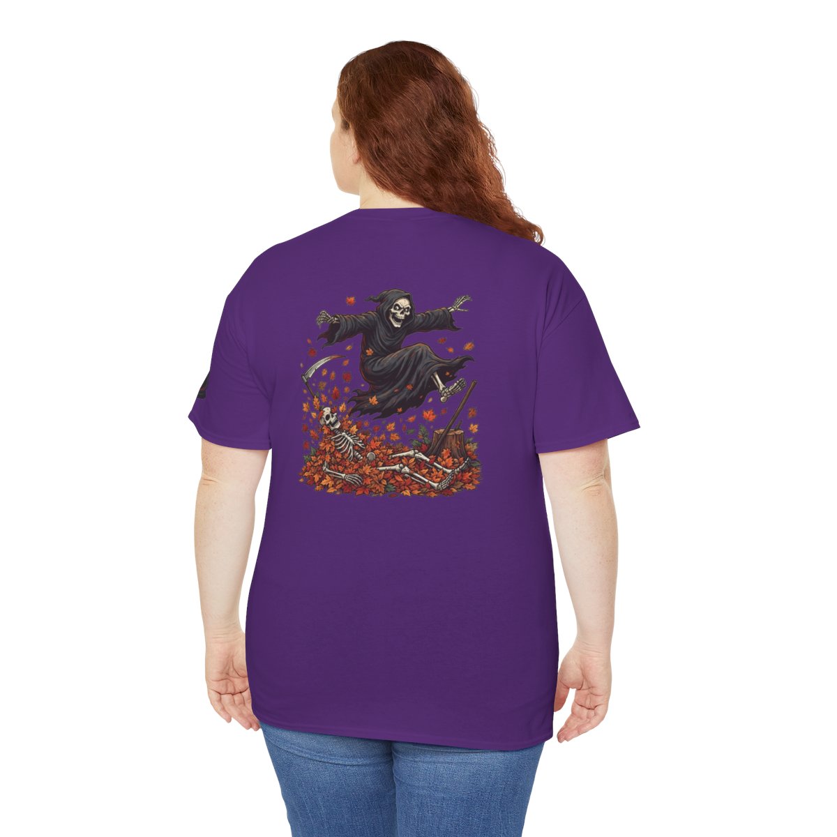 Color: Purple | Autumn Death Premium Graphic Tee