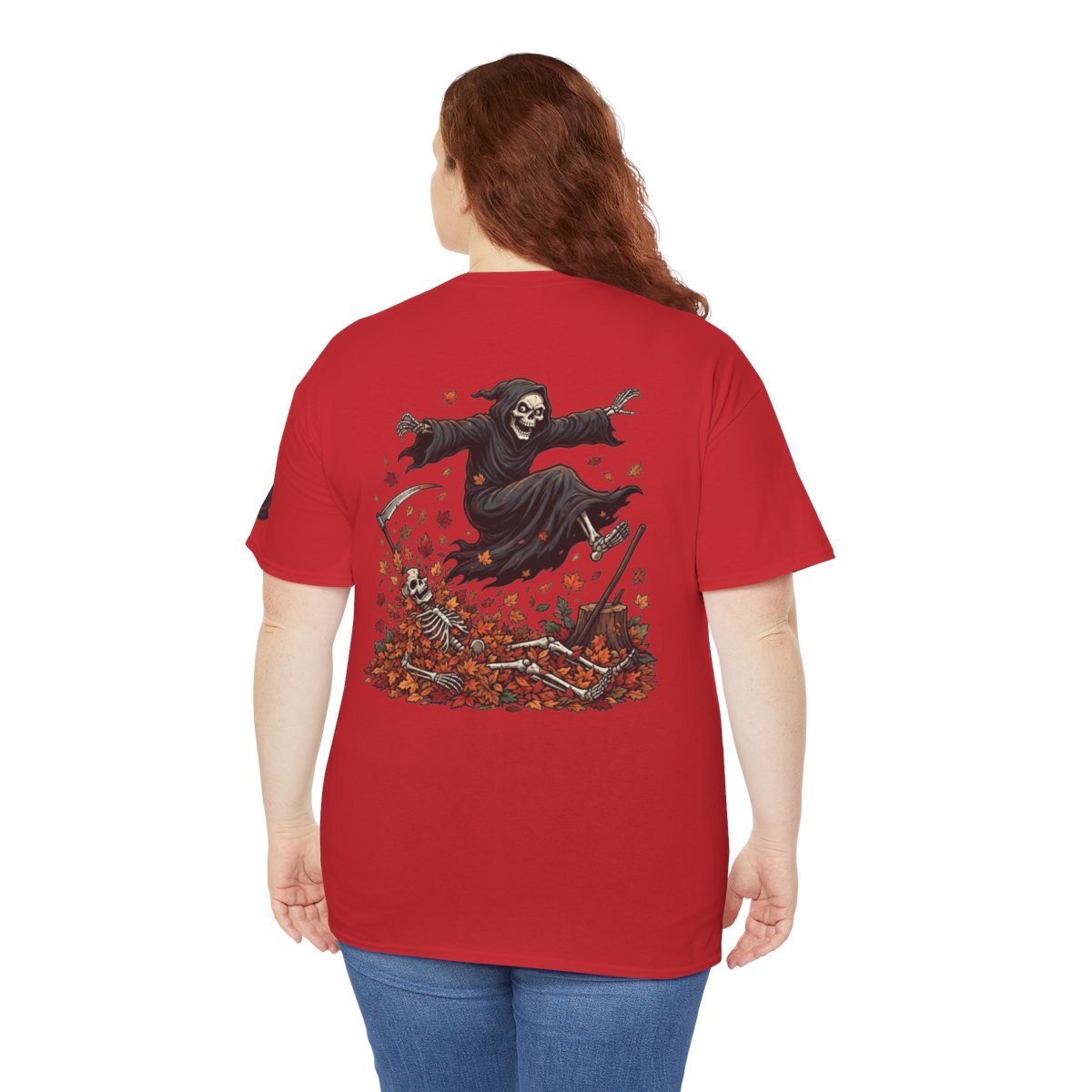 Color: Red | Autumn Death Premium Graphic Tee