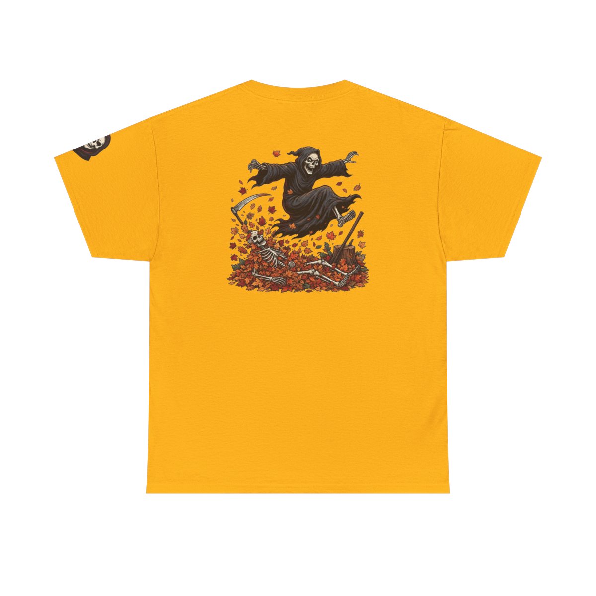 Color: Gold | Autumn Death Premium Graphic Tee