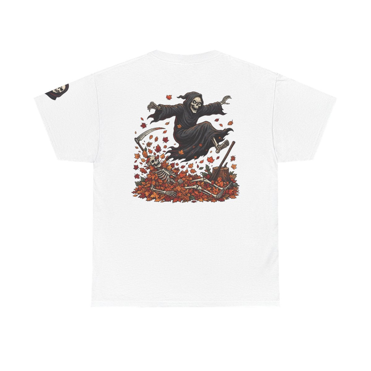 Color: White | Autumn Death Premium Graphic Tee