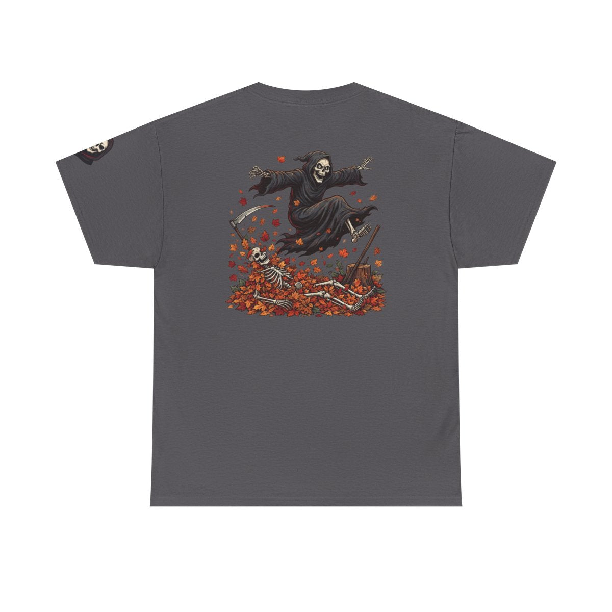 Color: Charcoal | Autumn Death Premium Graphic Tee