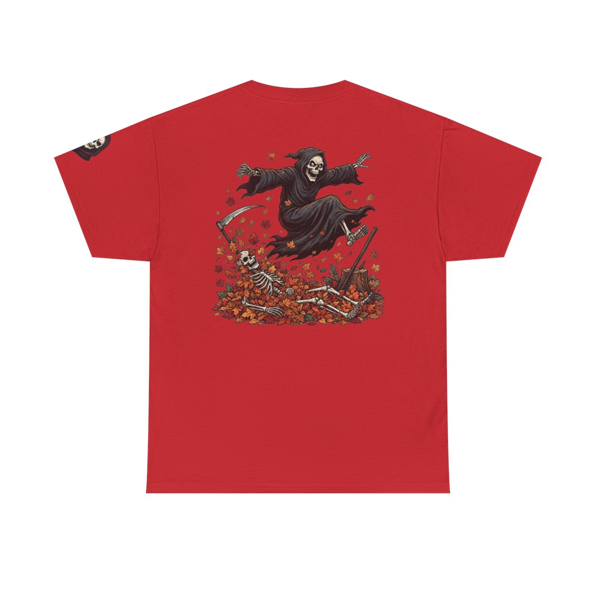 Color: Red | Autumn Death Premium Graphic Tee
