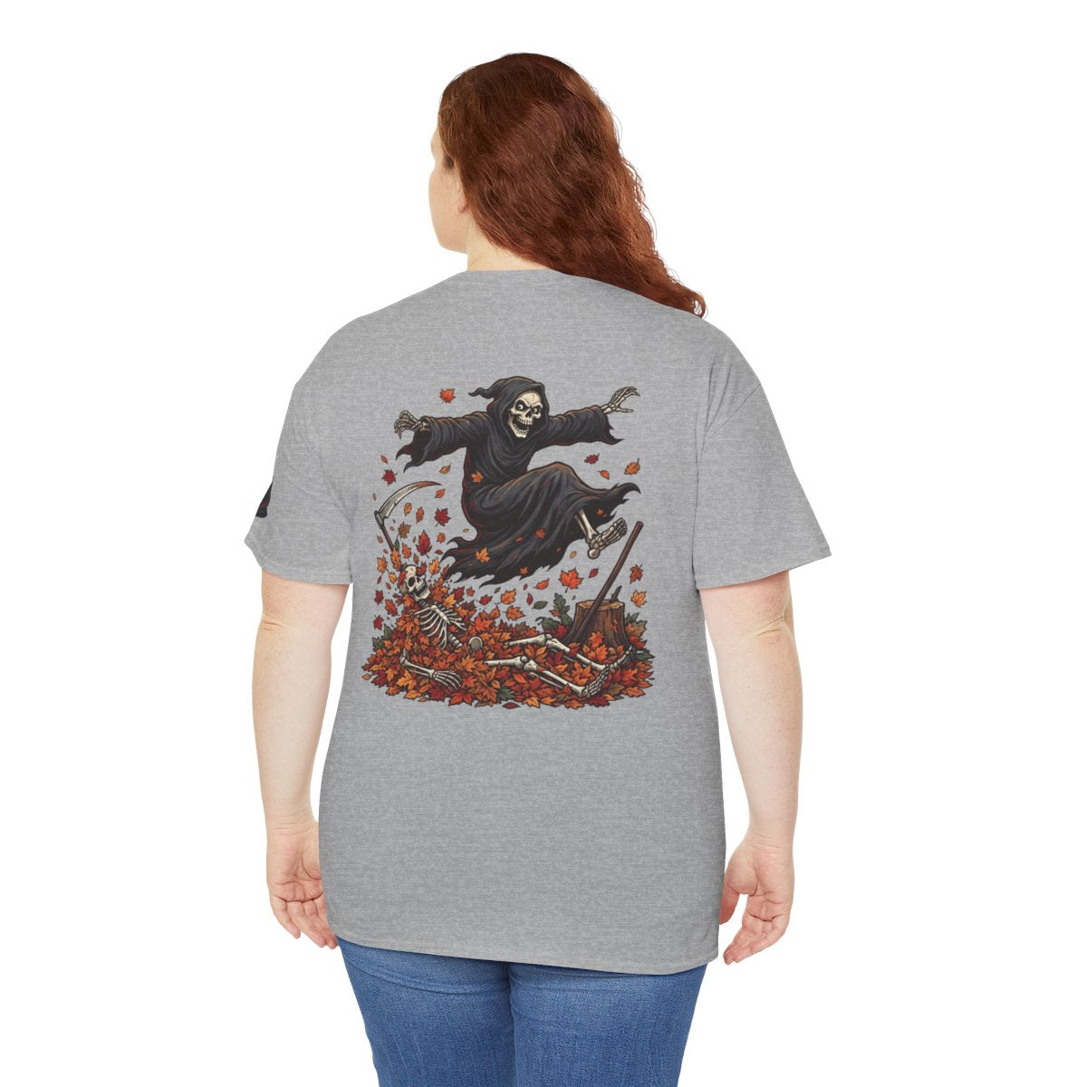 Color: Sport Grey | Autumn Death Premium Graphic Tee