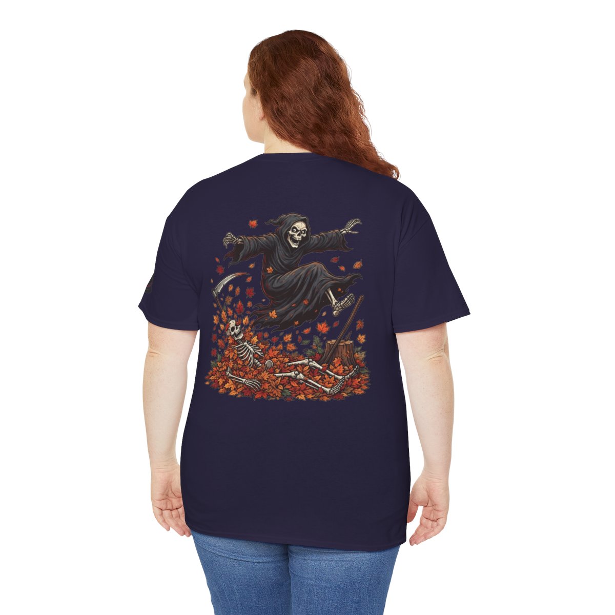 Color: Blackberry | Autumn Death Premium Graphic Tee
