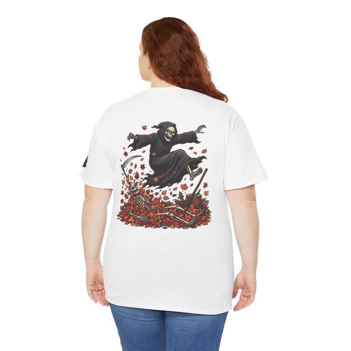 Color: White | Autumn Death Premium Graphic Tee