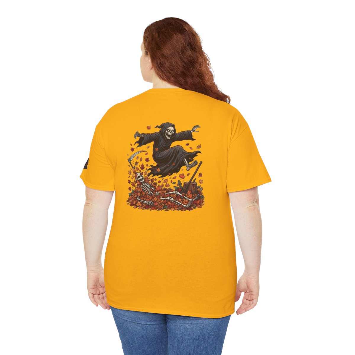 Color: Gold | Autumn Death Premium Graphic Tee