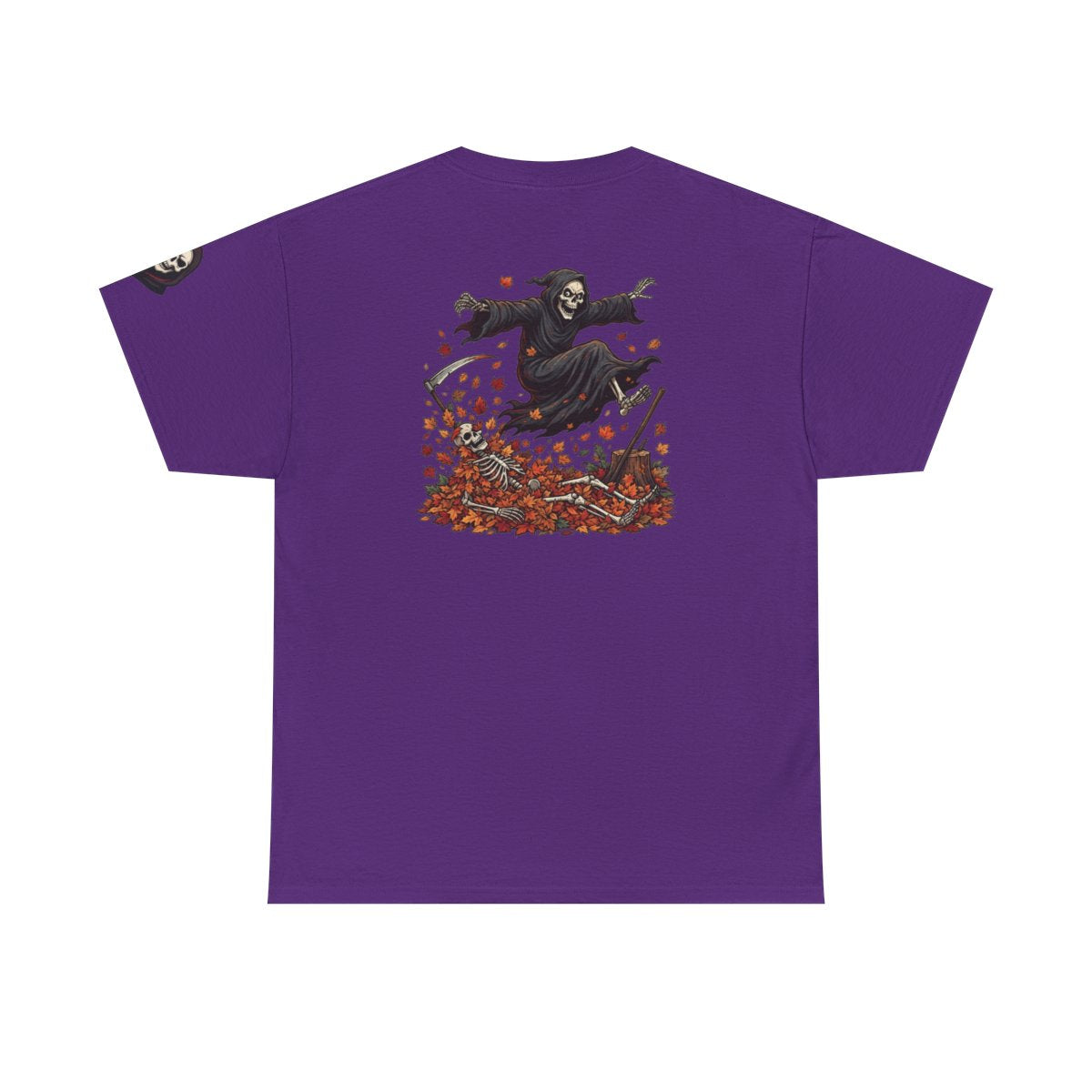 Color: Purple | Autumn Death Premium Graphic Tee