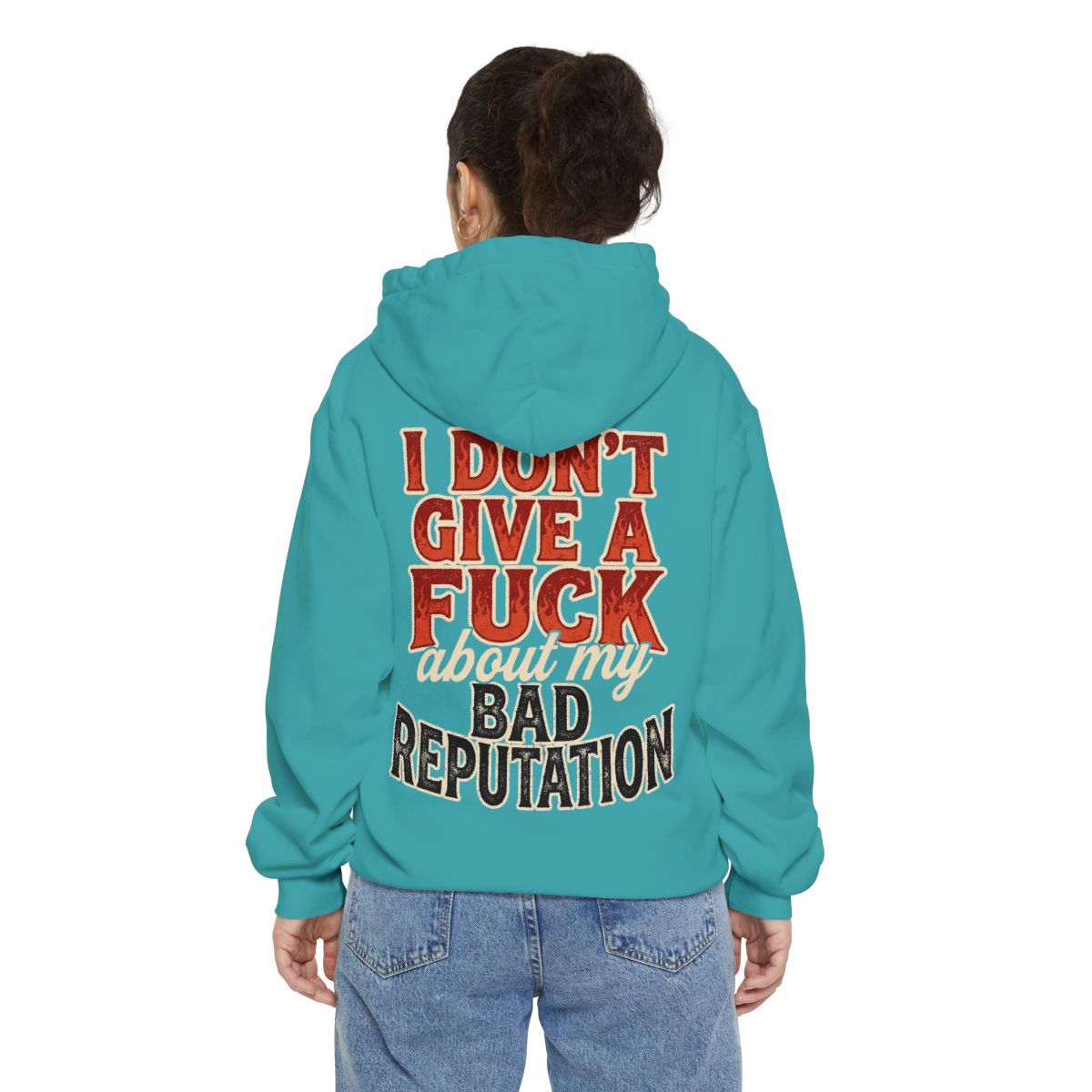 Color: Seafoam | Bad Reputation Garment-Dyed Hoodie