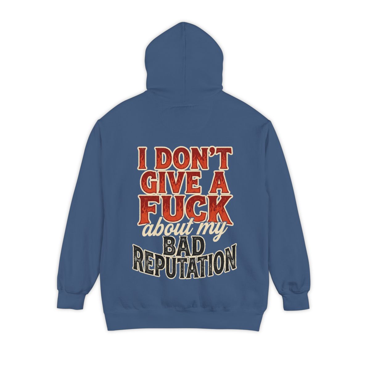 Color: True Navy | Bad Reputation Garment-Dyed Hoodie