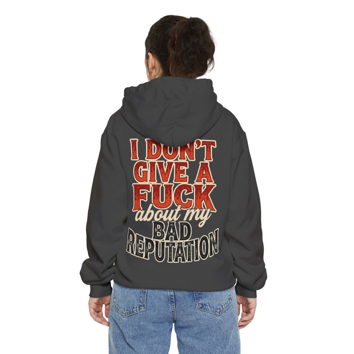 Color: Pepper | Bad Reputation Garment-Dyed Hoodie