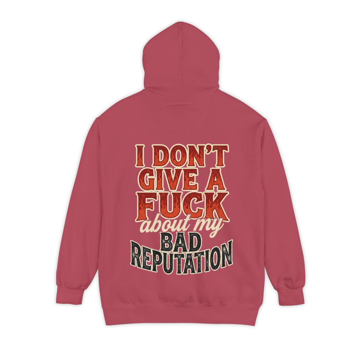 Color: Crimson | Bad Reputation Garment-Dyed Hoodie