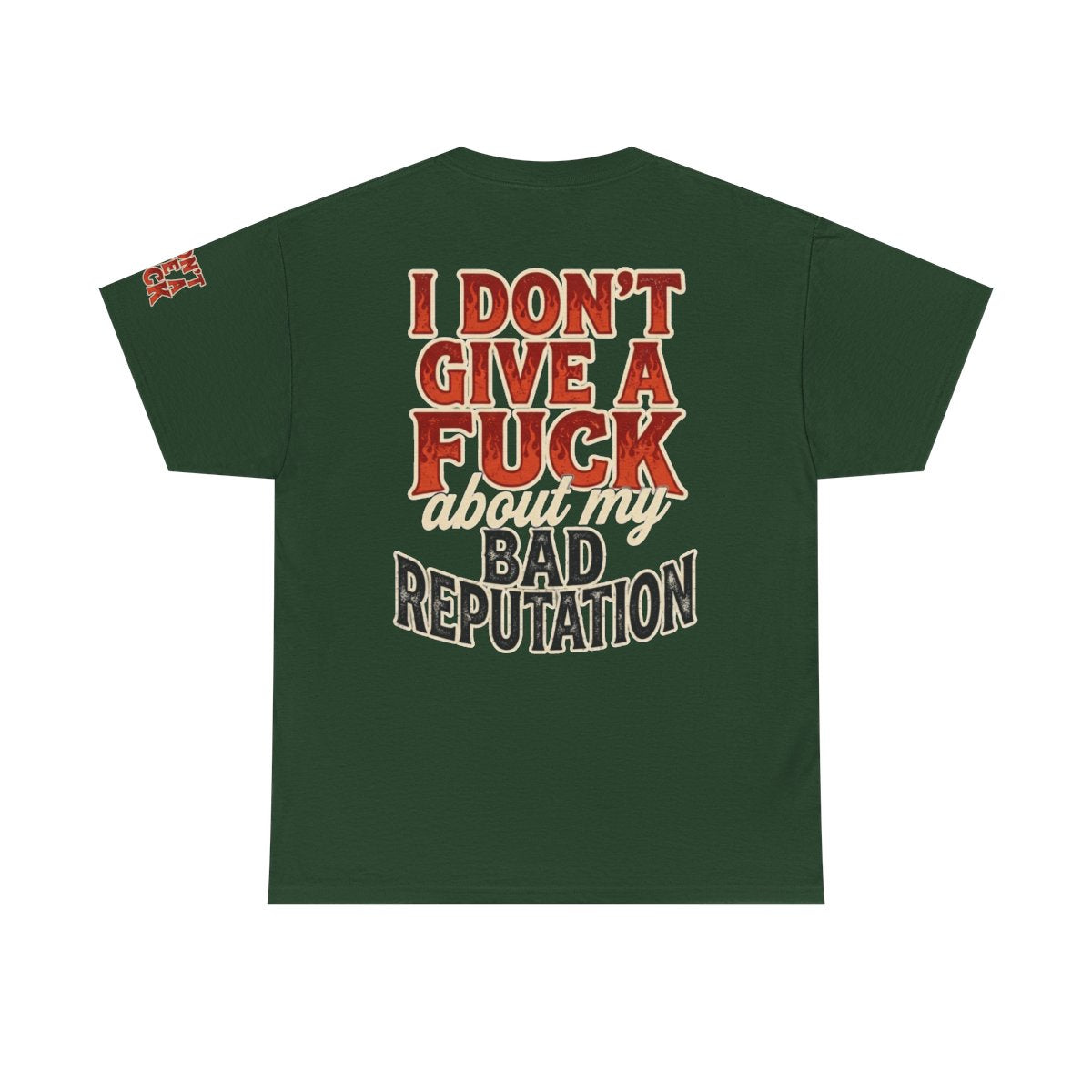 Color: Forest Green | Bad Reputation Premium Graphic Tee