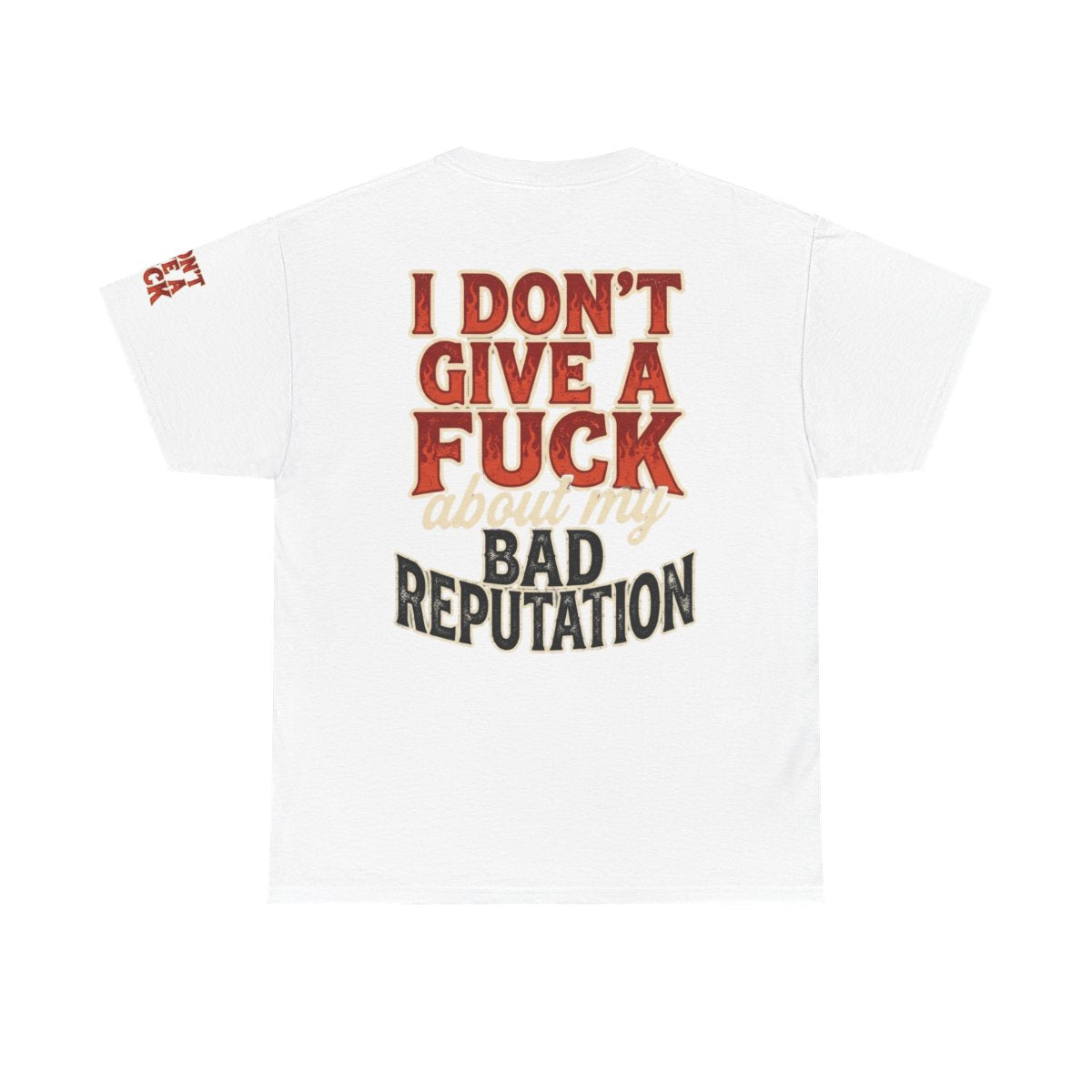 Color: White | Bad Reputation Premium Graphic Tee