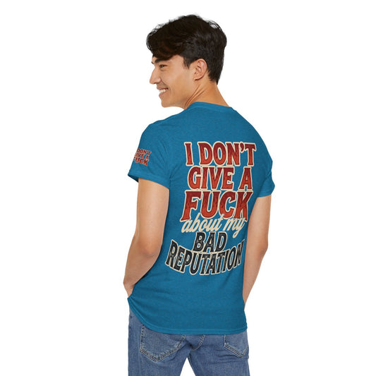 Color: Antique Sapphire | Bad Reputation Premium Graphic Tee