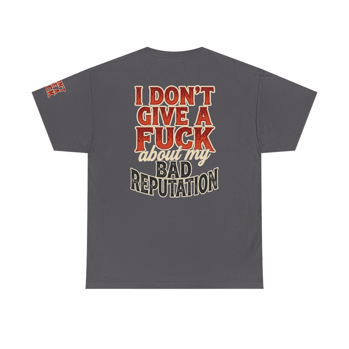 Color: Charcoal | Bad Reputation Premium Graphic Tee