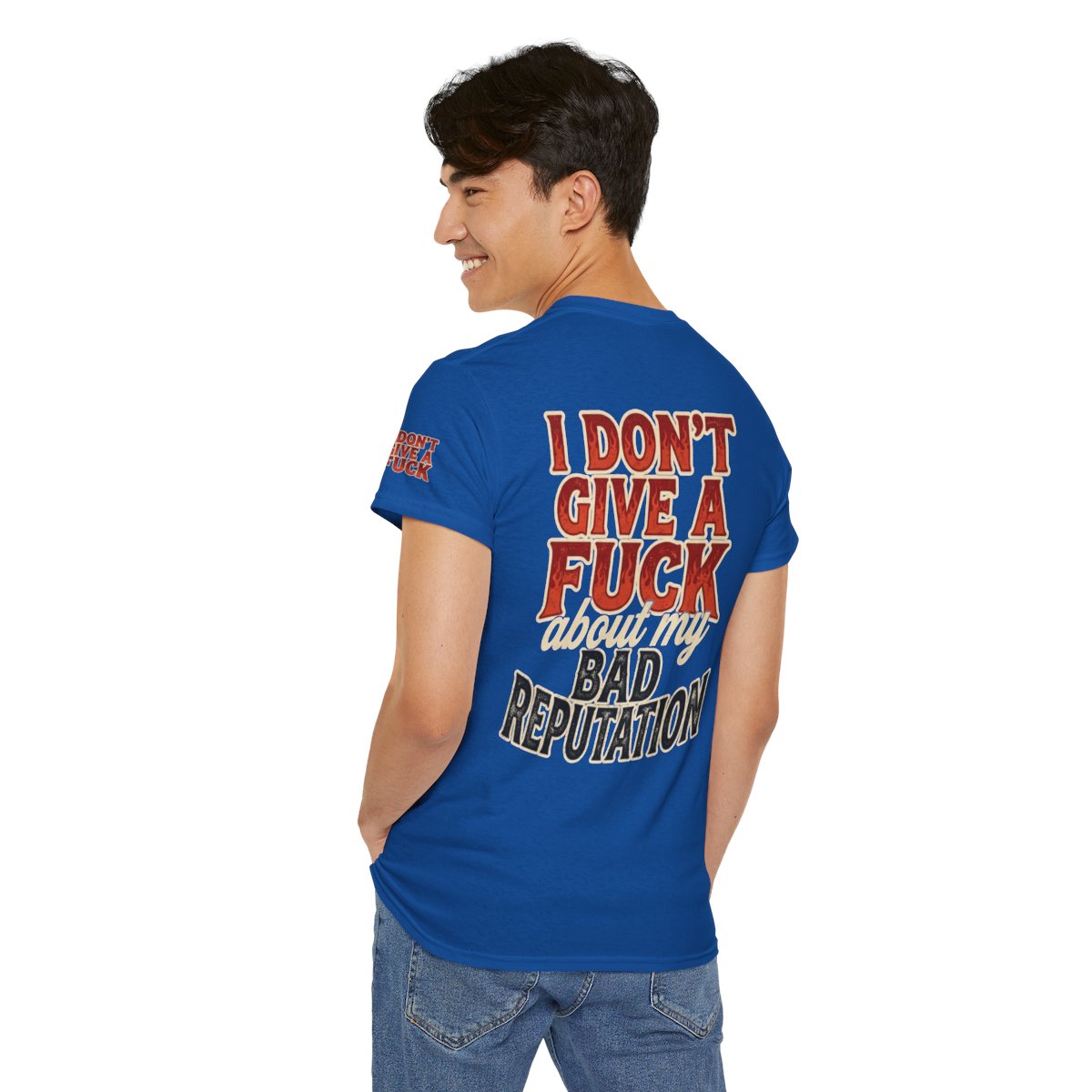 Color: Royal | Bad Reputation Premium Graphic Tee