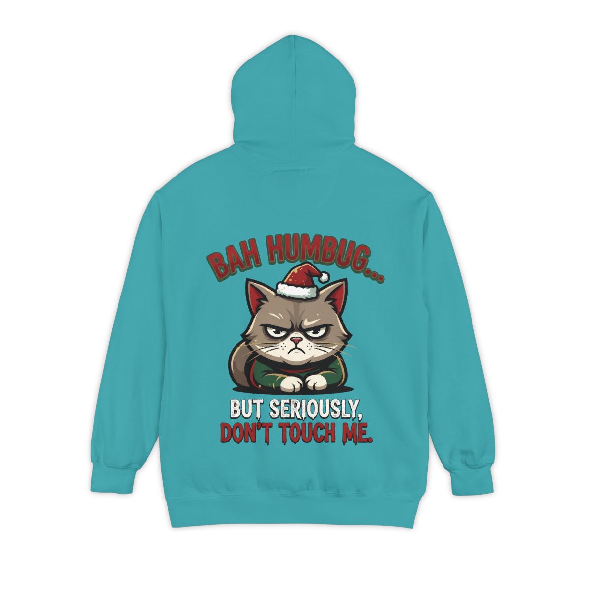 Color: Seafoam | Bah Humbug Garment-Dyed Hoodie
