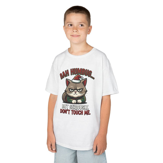 Color: White | Bah Humbug Kids Tee