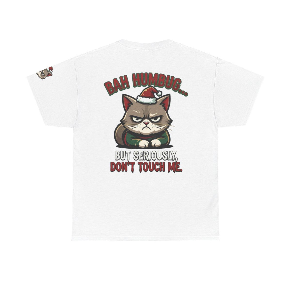 Color: White | Bah Humbug Premium Graphic Tee
