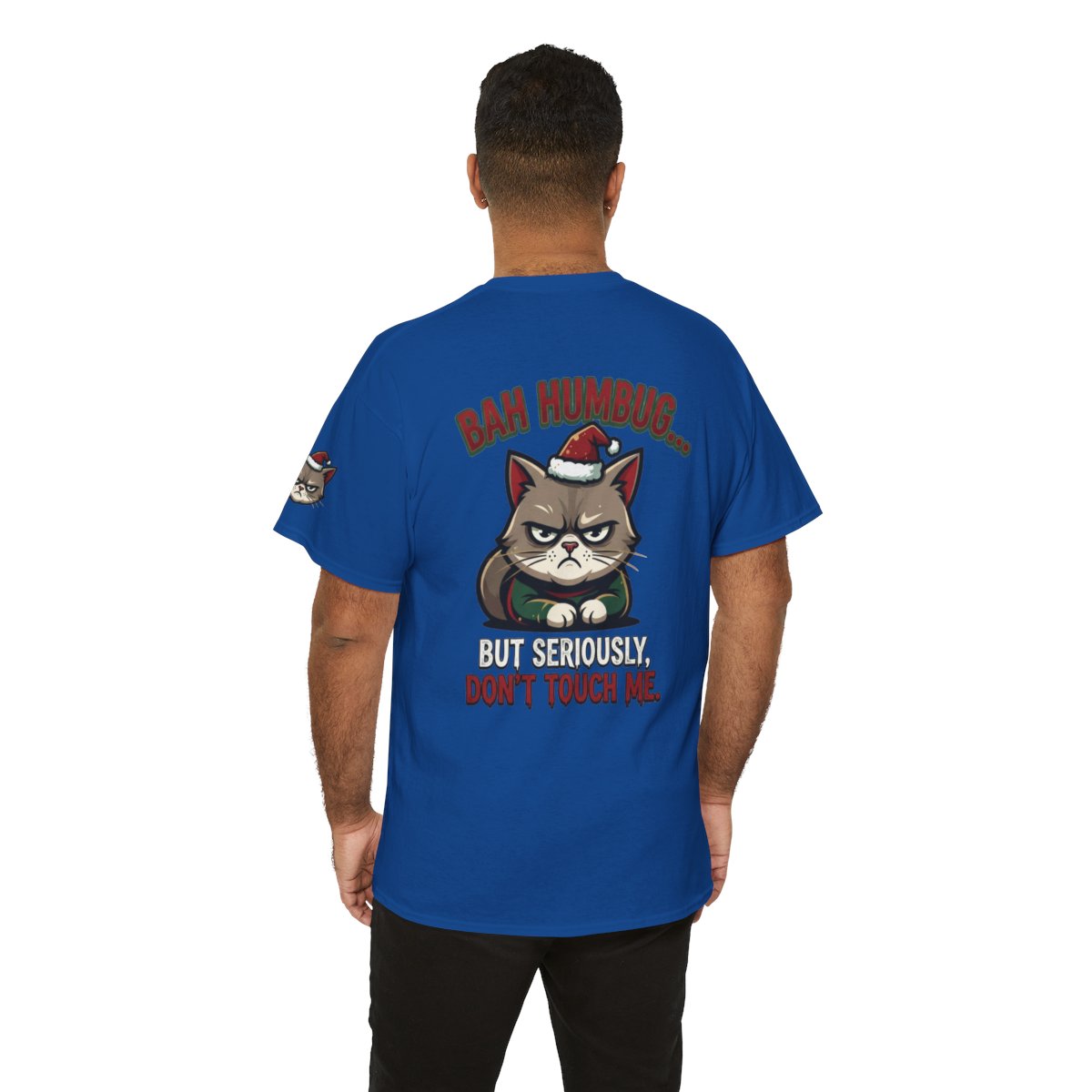 Color: Royal | Bah Humbug Premium Graphic Tee