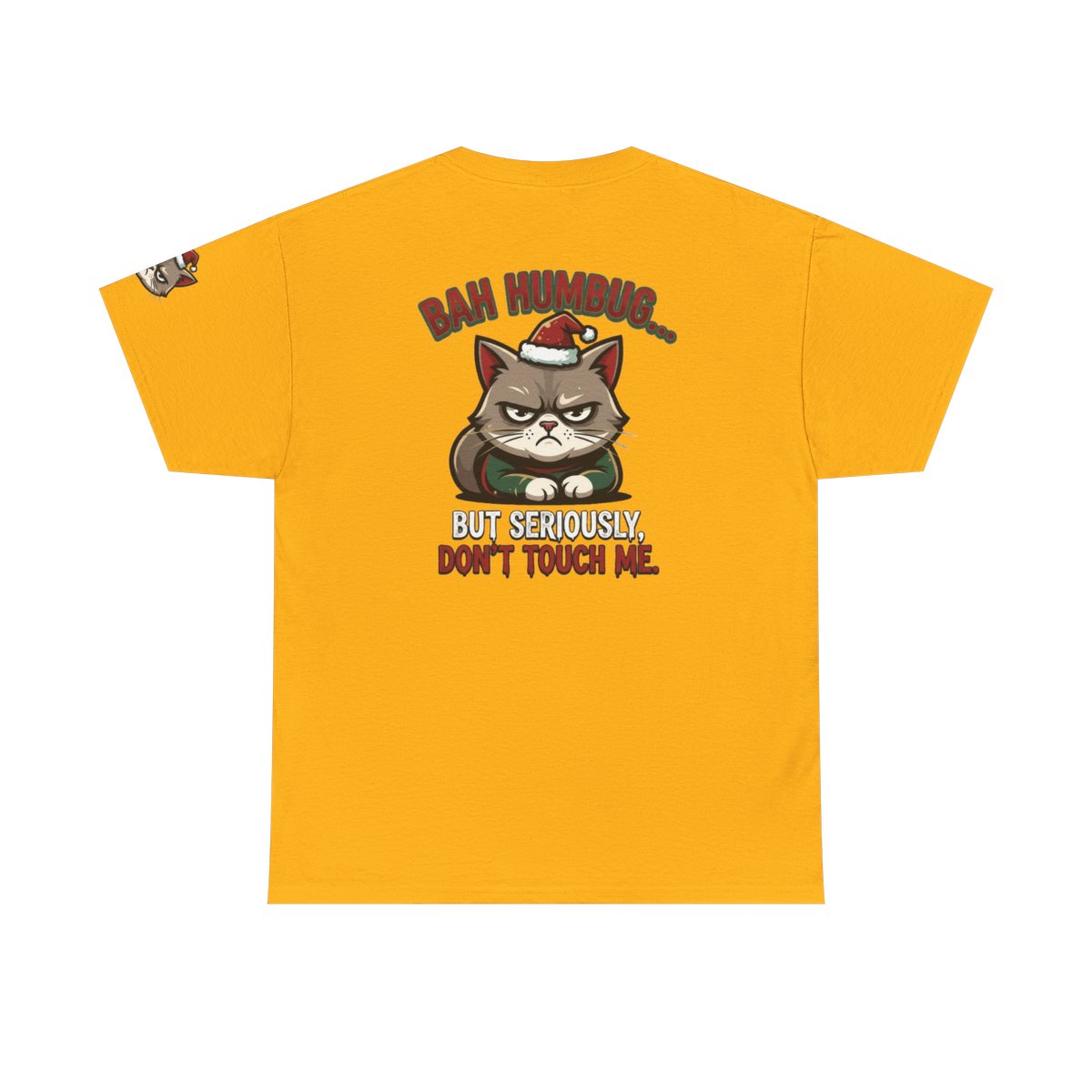 Color: Gold | Bah Humbug Premium Graphic Tee