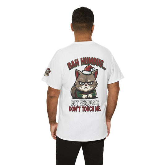 Color: White | Bah Humbug Premium Graphic Tee