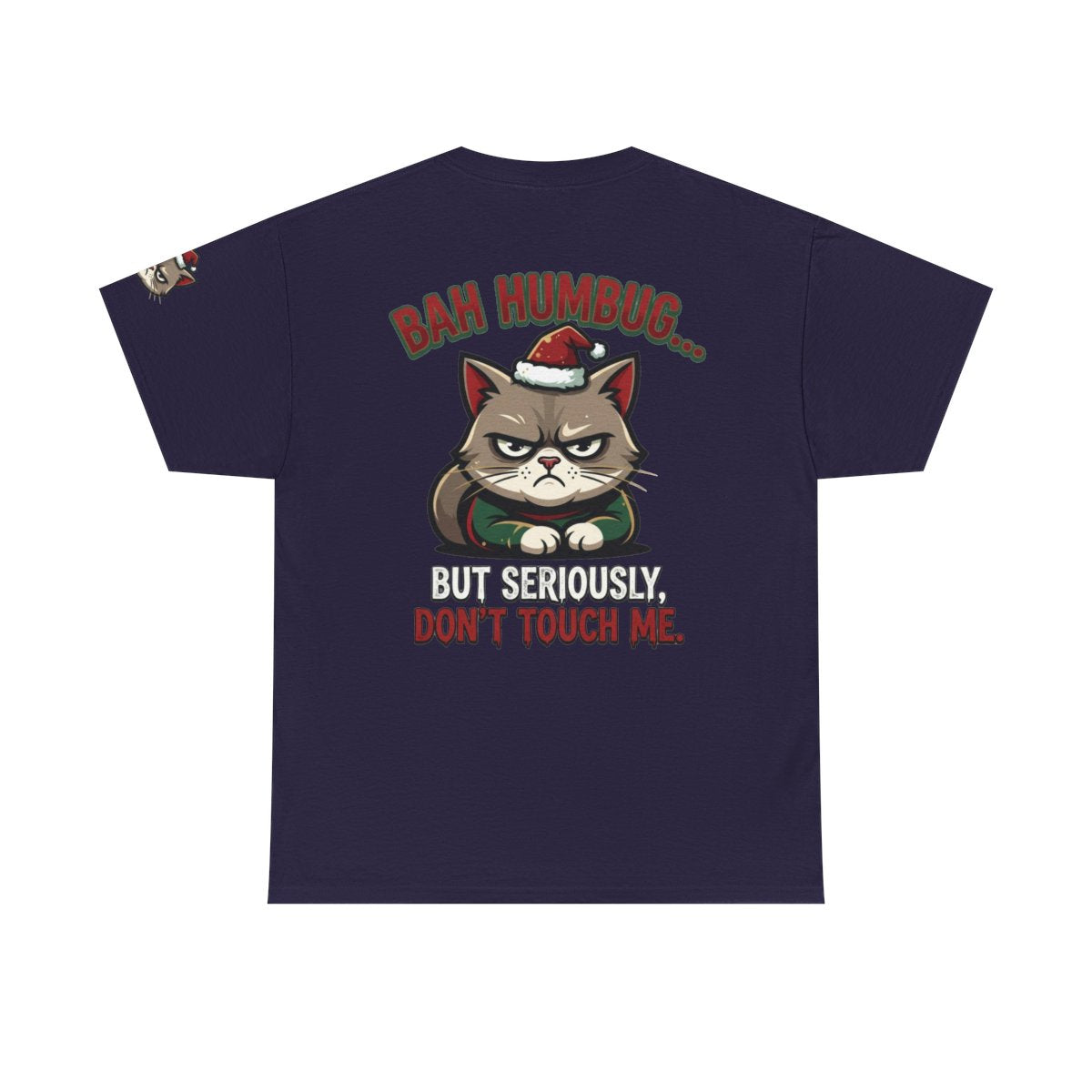 Color: Blackberry | Bah Humbug Premium Graphic Tee