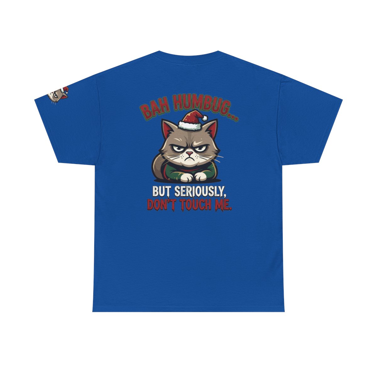 Color: Royal | Bah Humbug Premium Graphic Tee