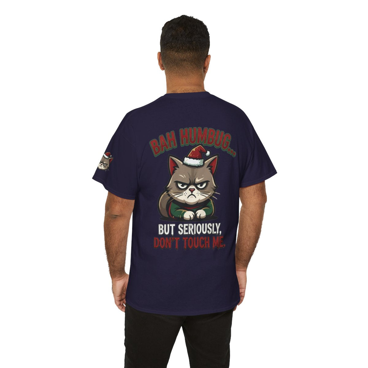 Color: Blackberry | Bah Humbug Premium Graphic Tee
