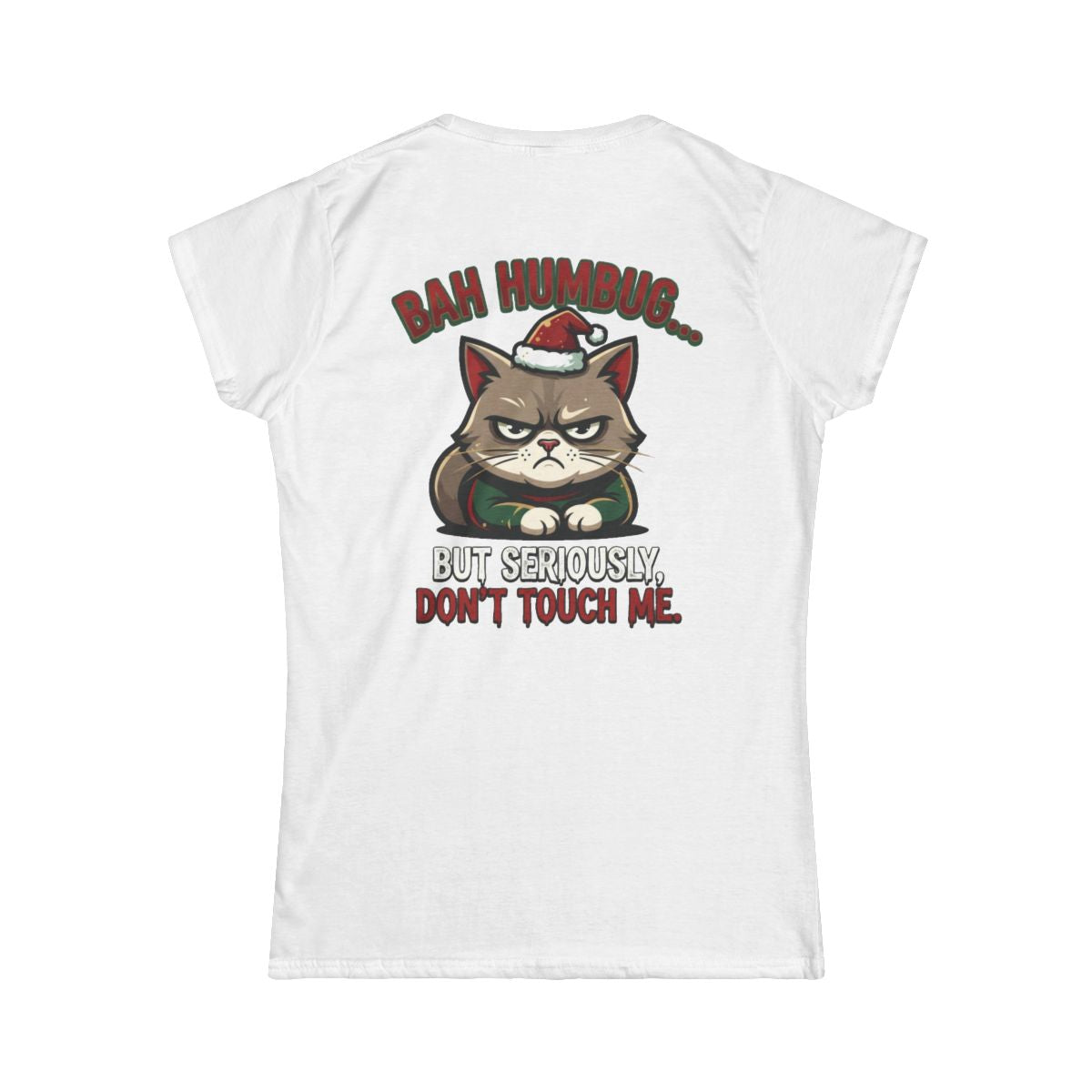 Color: White | Bah Humbug Women's Tee