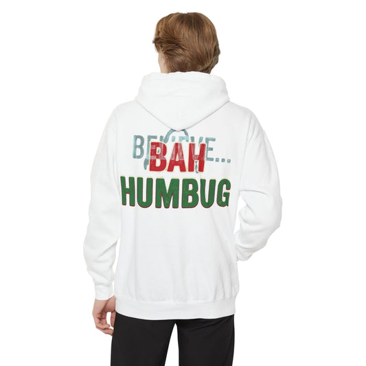 Color: White | Bah Humburg Garment-Dyed Hoodie