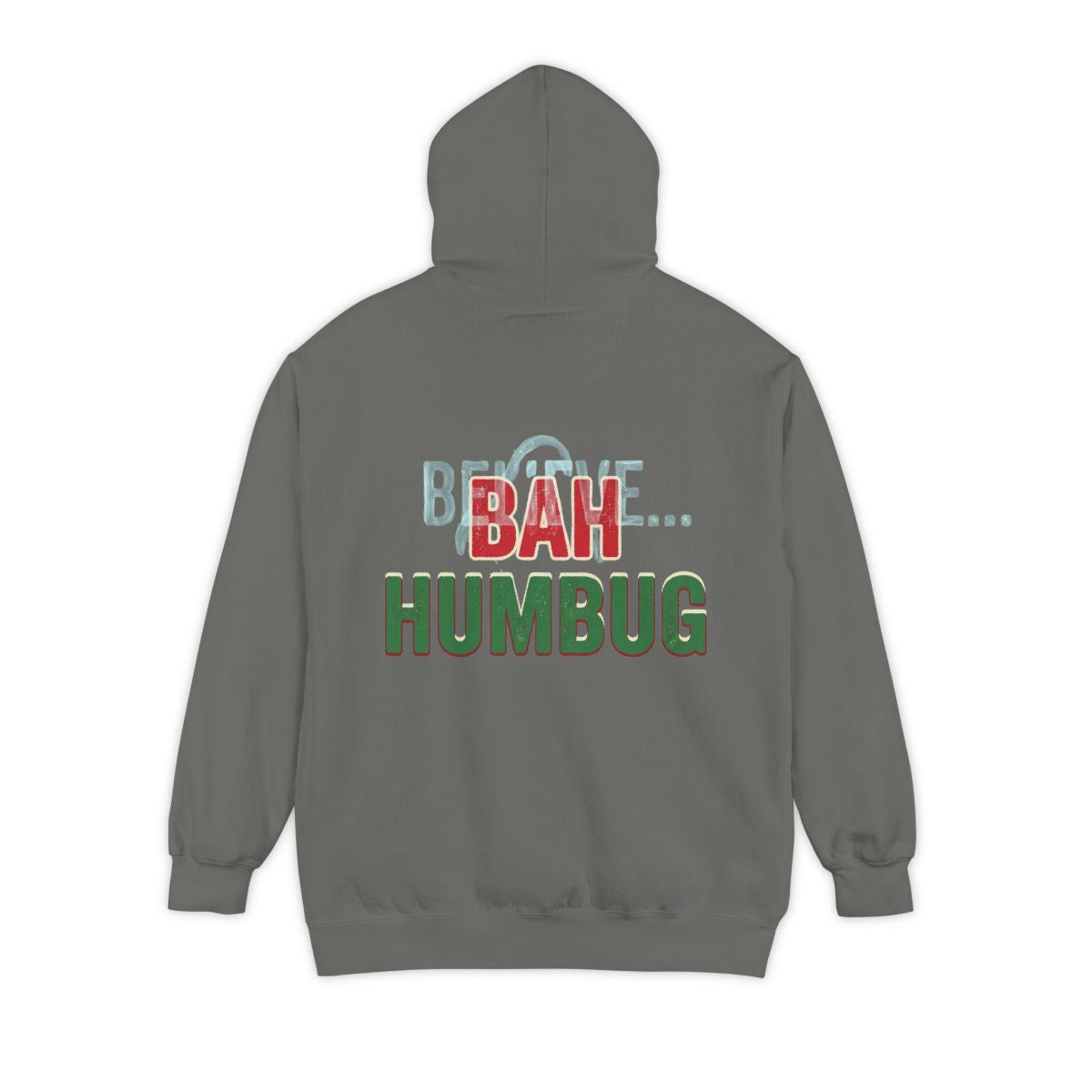 Color: Grey | Bah Humburg Garment-Dyed Hoodie