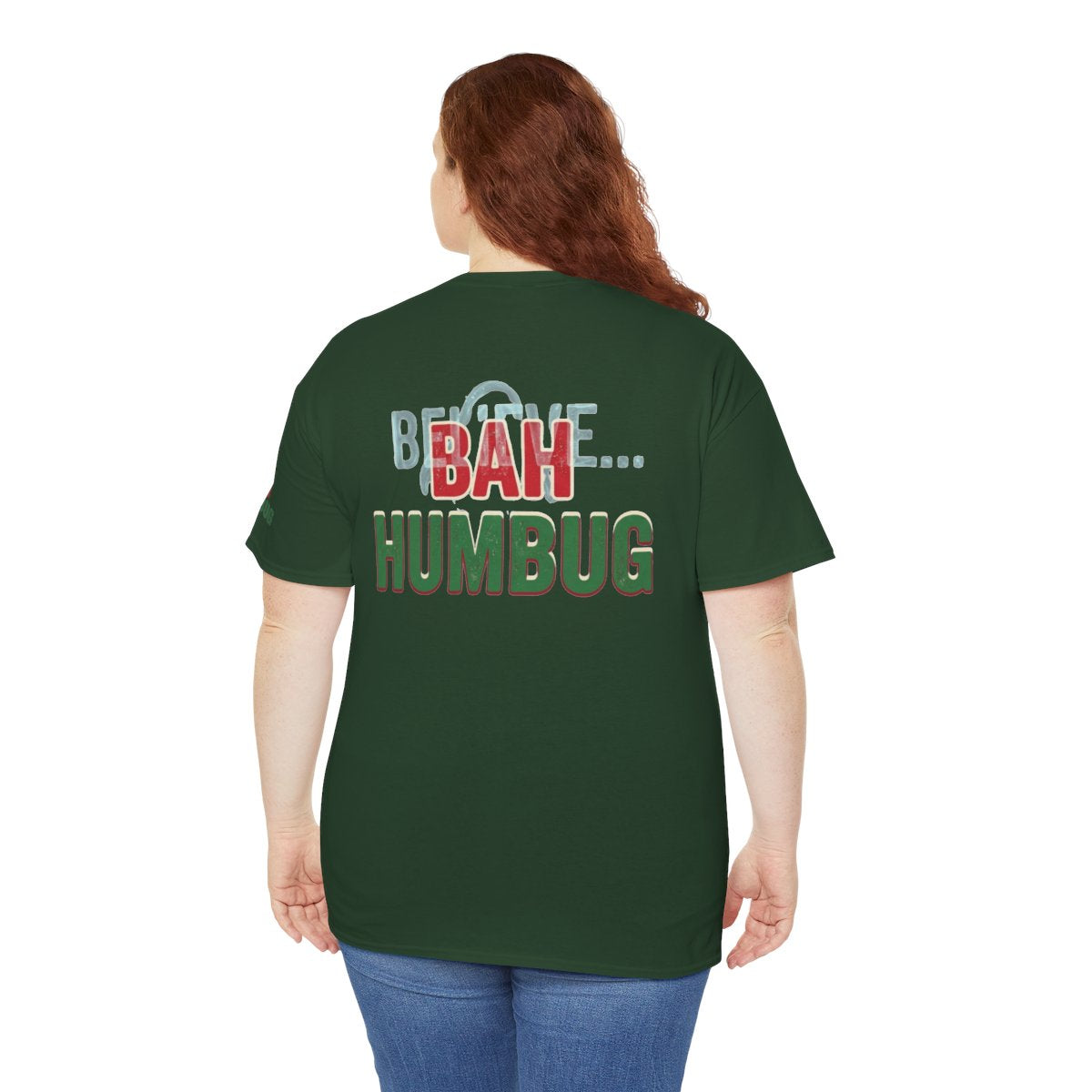 Color: Forest Green | Bah Humburg Premium Graphic Tee
