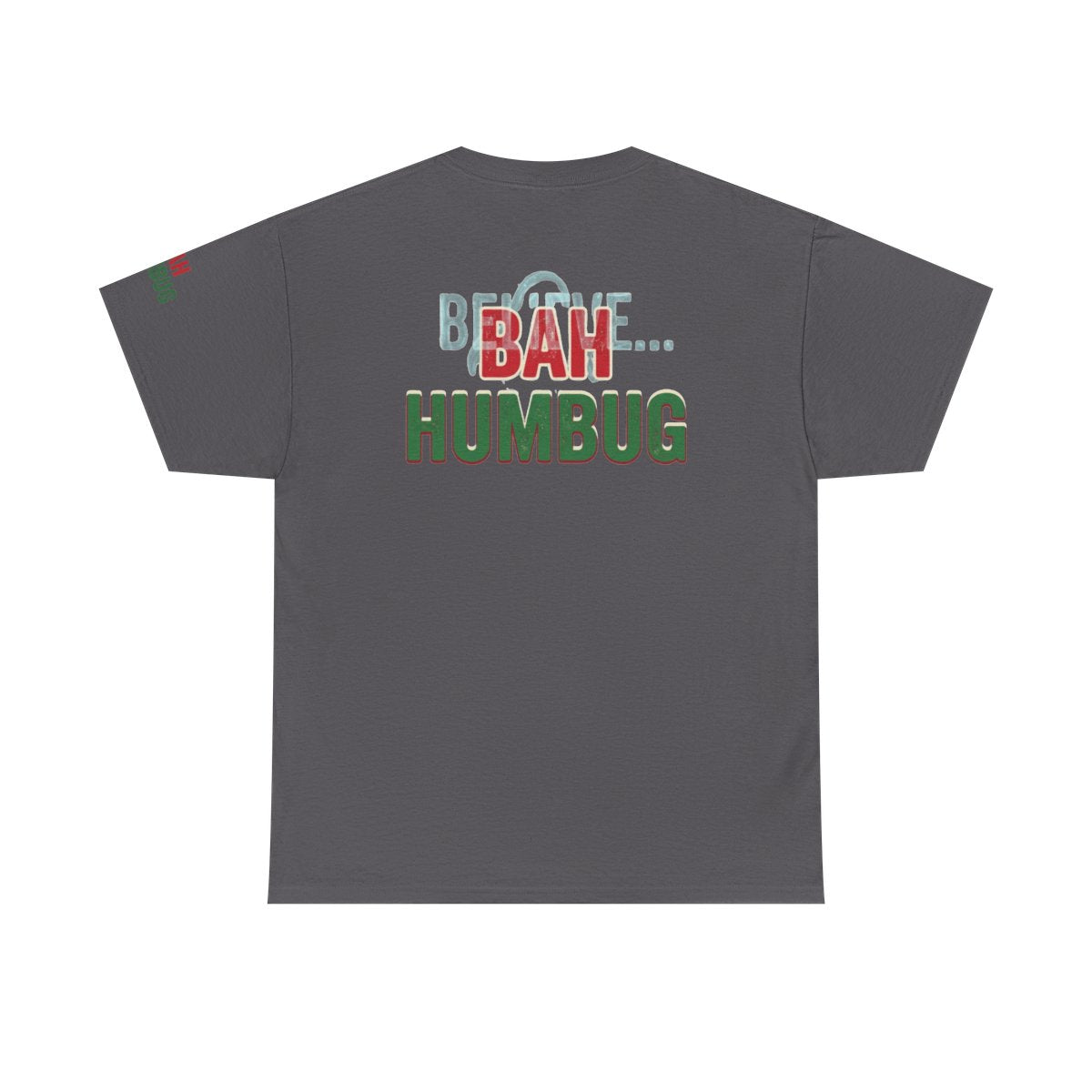 Color: Charcoal | Bah Humburg Premium Graphic Tee