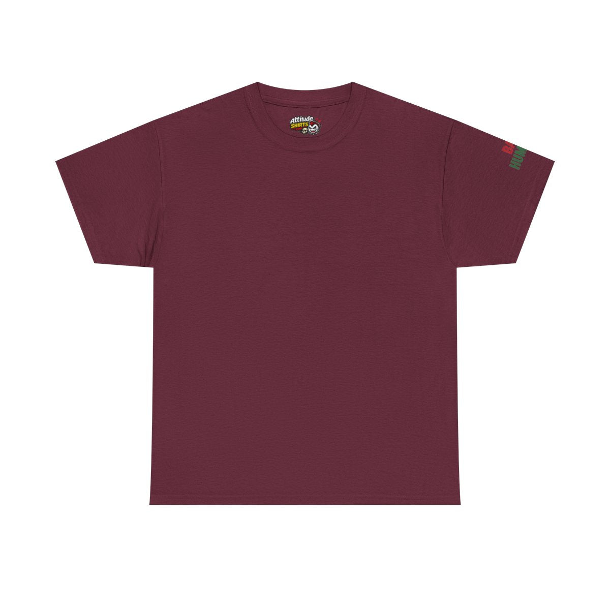 Color: Maroon | Bah Humburg Premium Graphic Tee