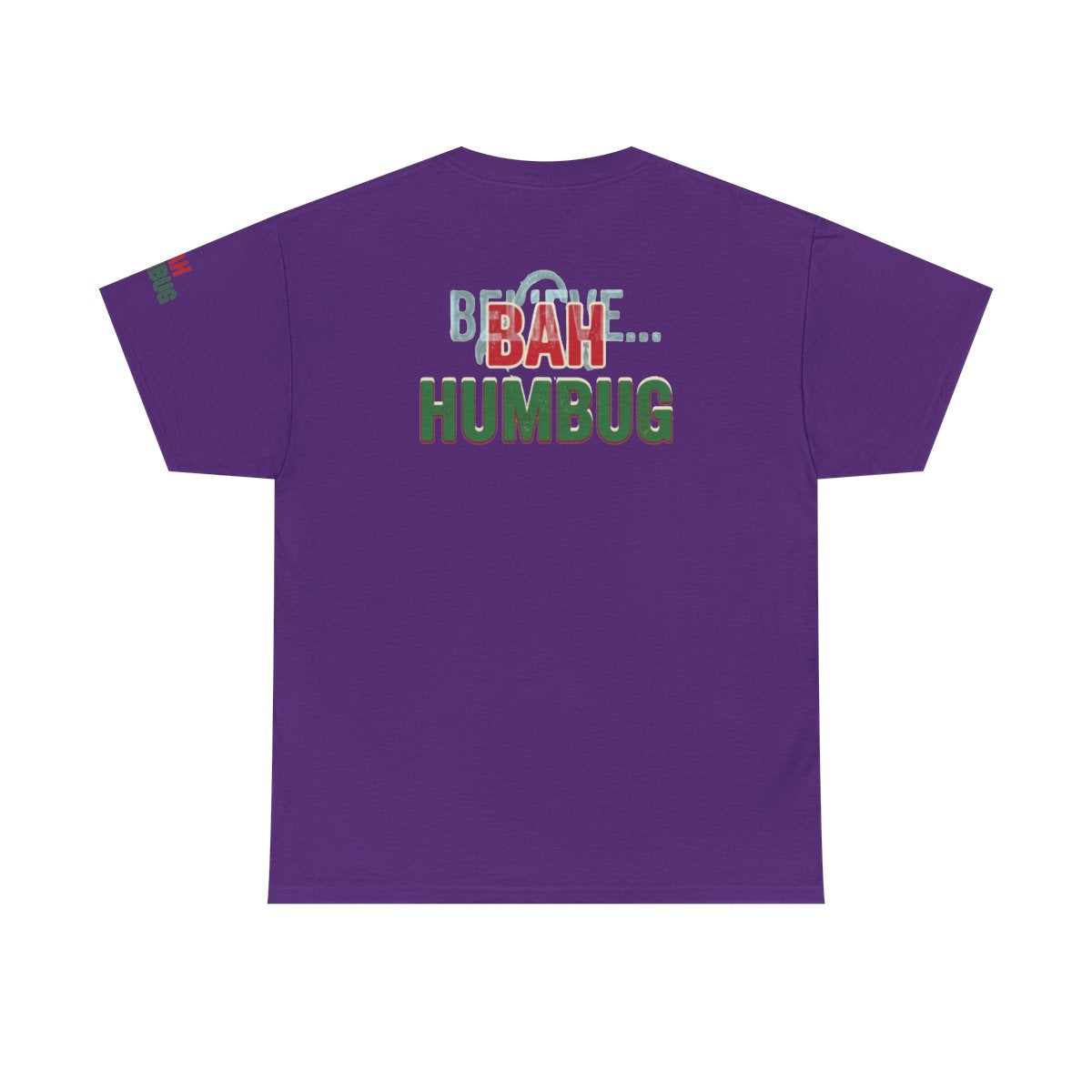 Color: Purple | Bah Humburg Premium Graphic Tee