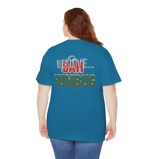 Color: Antique Sapphire | Bah Humburg Premium Graphic Tee