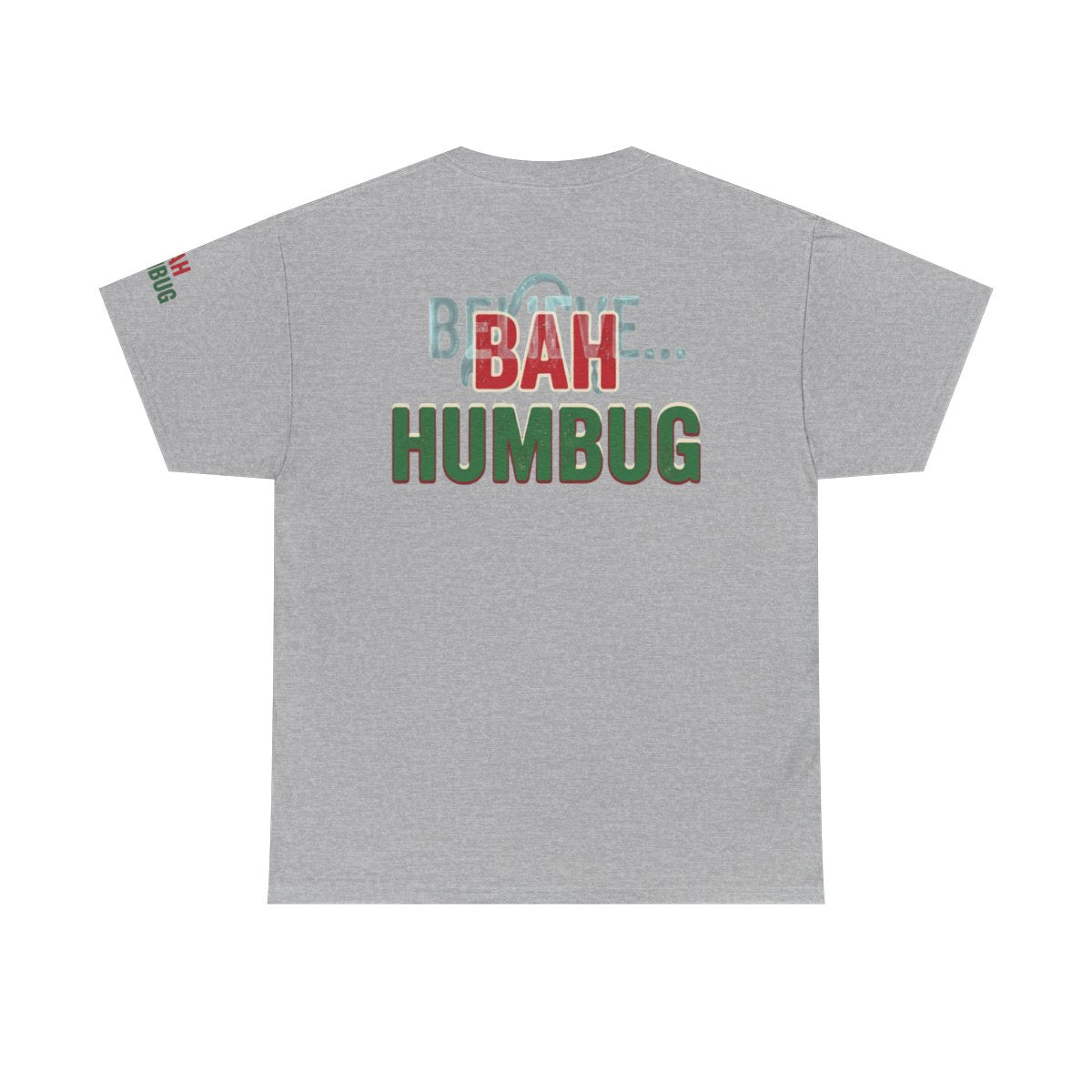 Color: Sport Grey | Bah Humburg Premium Graphic Tee