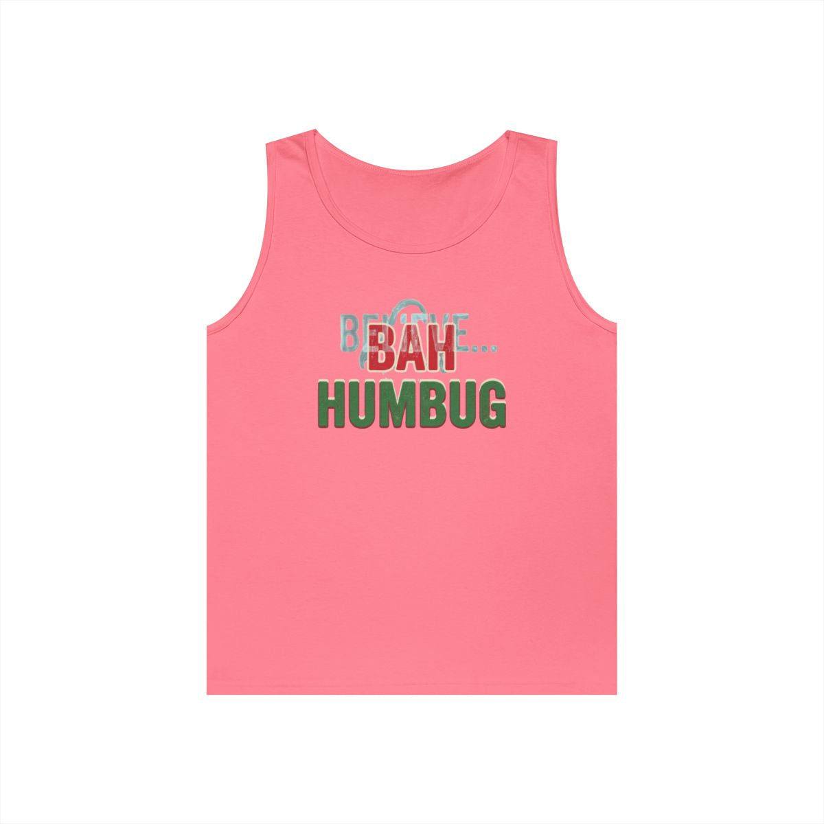 Color: Safety Pink | Bah Humburg Tank Top