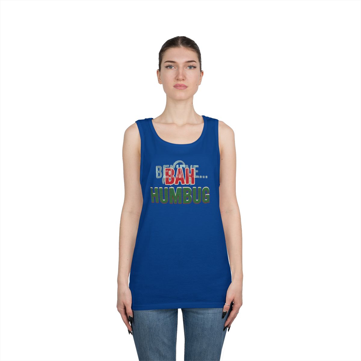 Color: Royal | Bah Humburg Tank Top