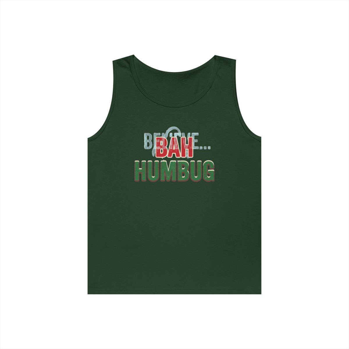 Color: Forest Green | Bah Humburg Tank Top