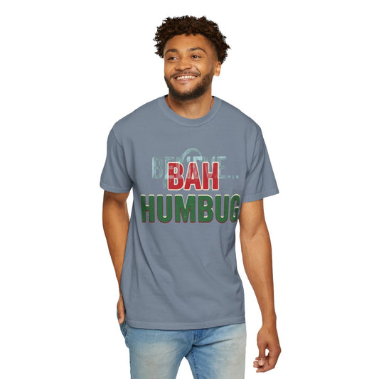 Color: Blue Jean | Bah Humburg Unisex Garment-Dyed Tee