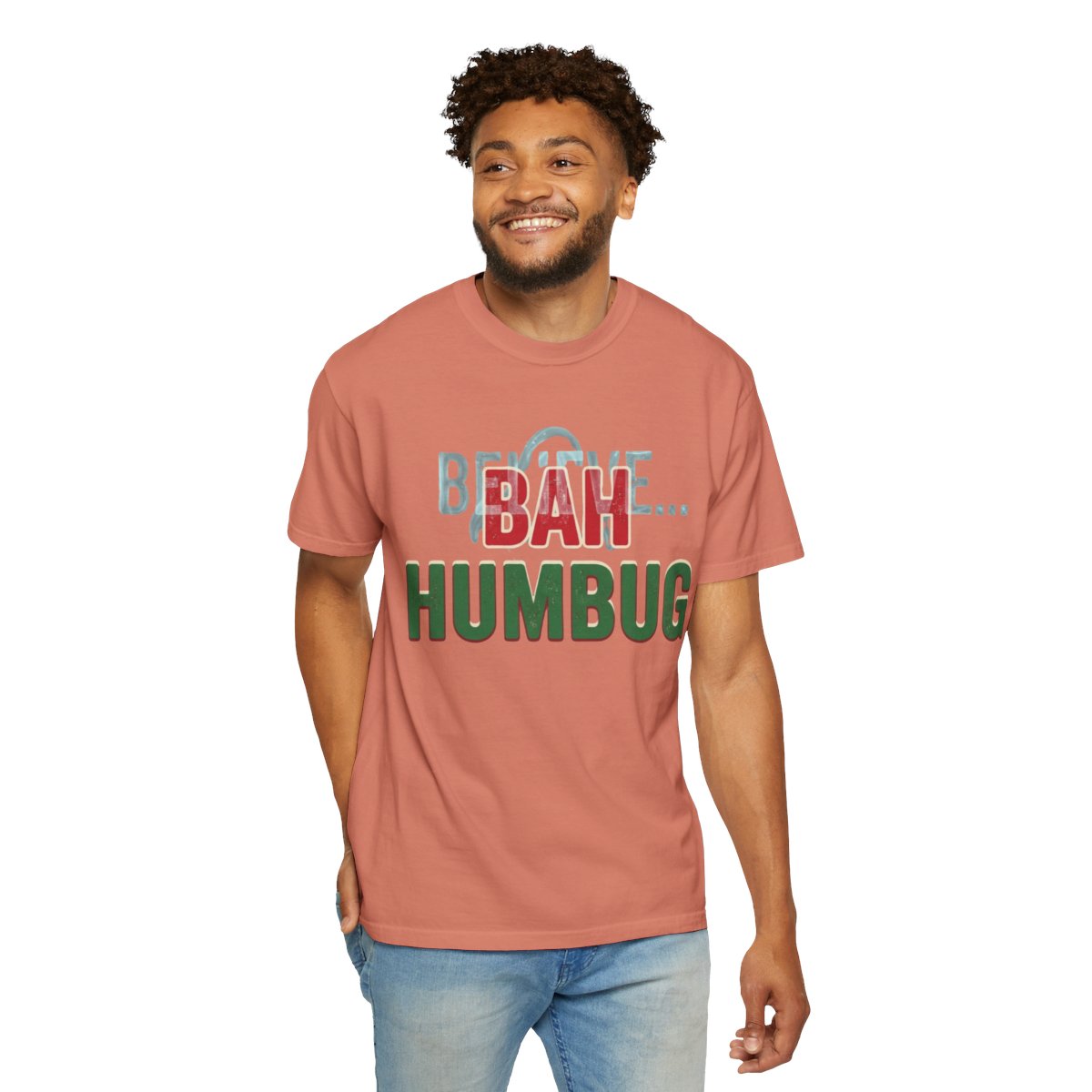 Color: Terracotta | Bah Humburg Unisex Garment-Dyed Tee